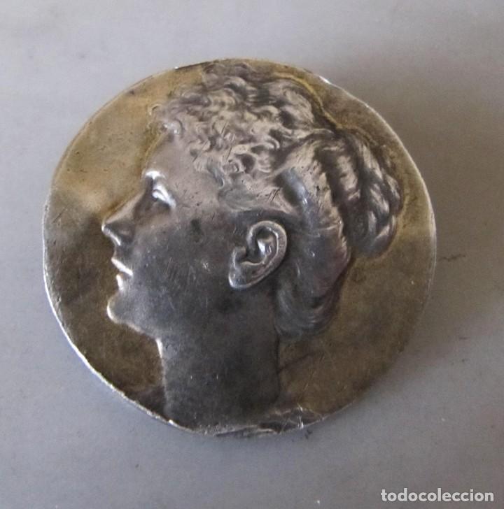 Joyeria: broche modernista de plata alem&aacute;n c. 1900 - Foto 1