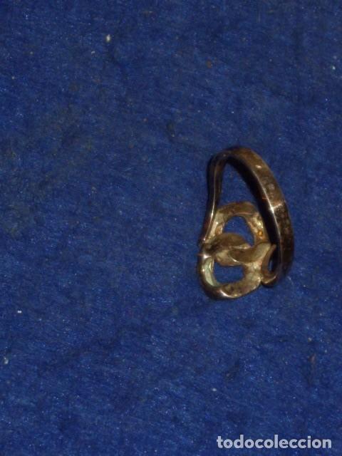 Joyeria: ANILLO DE PLATA CON BRILLANTITOS. - Foto 4