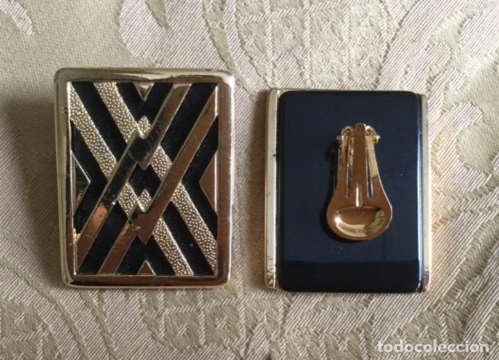 Joyeria: PENDIENTES METAL Y PASTA A&Ntilde;OS 80 - Foto 4