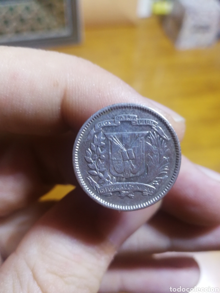Joyeria: Gemelos de plata con auténticas monedas de la república dominicana - Foto 2 - 154050854