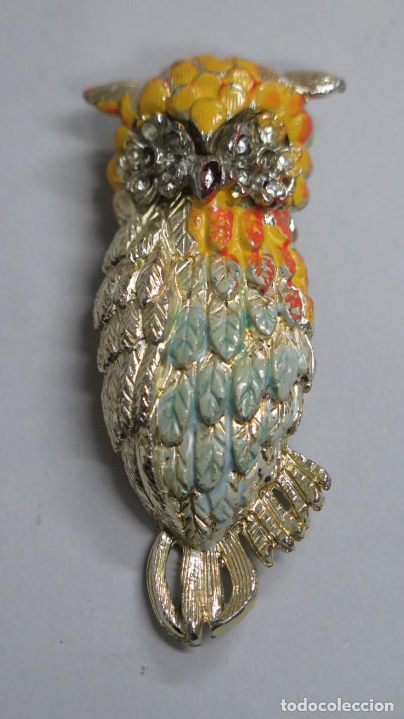 Joyeria: BONITO BROCHE BUHO. A&Ntilde;OS 60 - Foto 1