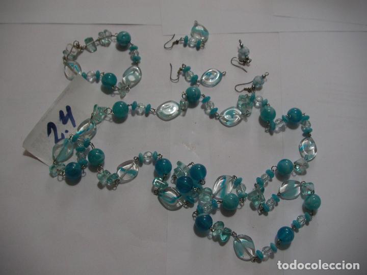 Joyeria: PULSERA, COLLAR Y PENDIENTES VINTAGE - Foto 1