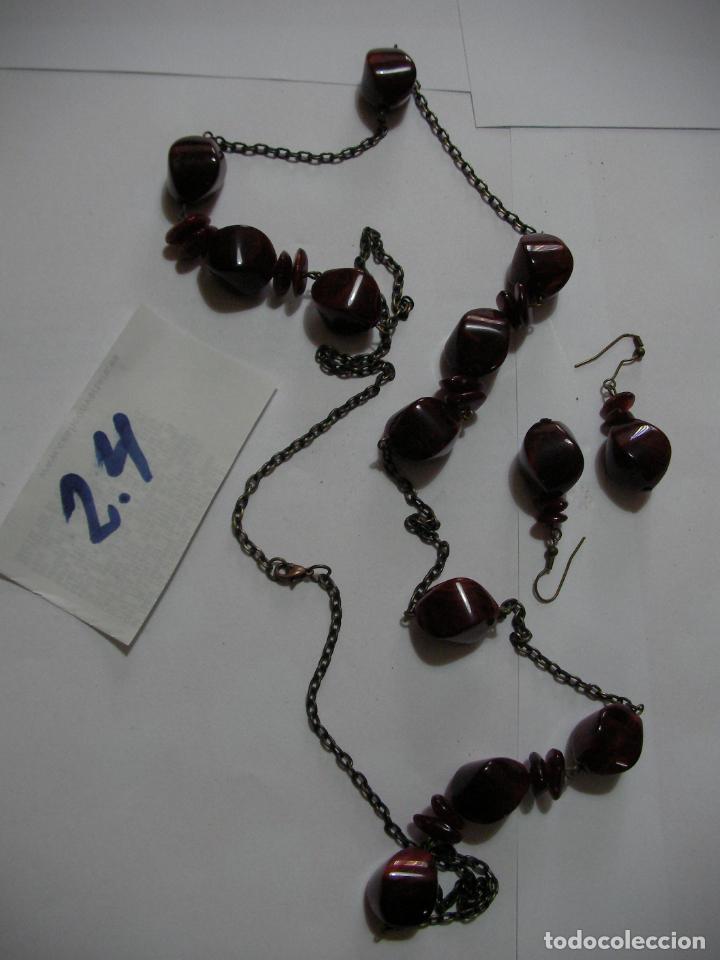 Joyeria: COLLAR Y PENDIENTES VINTAGE - Foto 1
