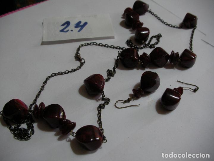 Joyeria: COLLAR Y PENDIENTES VINTAGE - Foto 2