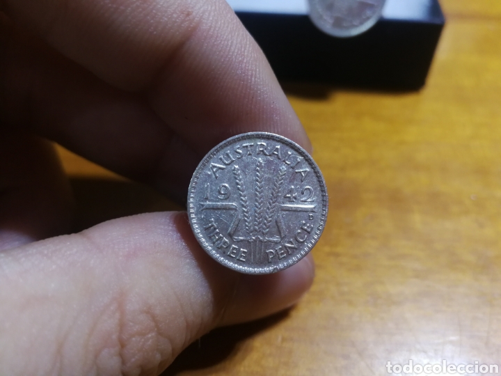 Joyeria: Gemelos monedas plata australia segunda guerra mundial - Foto 4 - 154731861