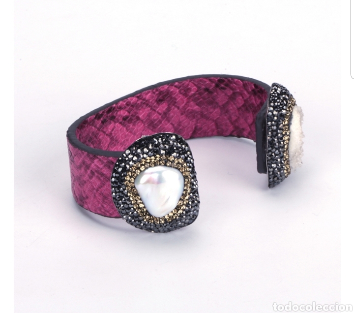 Joyeria: Pulsera cuero serpiente ENV&Iacute;O GRATIS!! - Foto 1