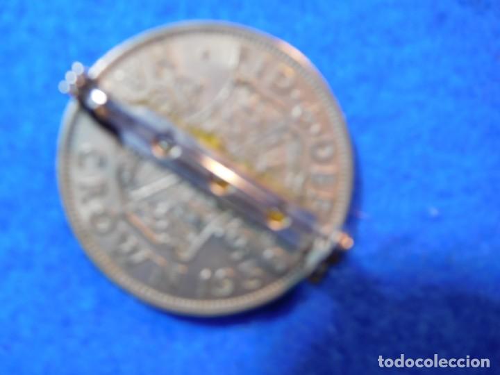 Joyeria: Moneda sueca convertida en broche - Foto 2