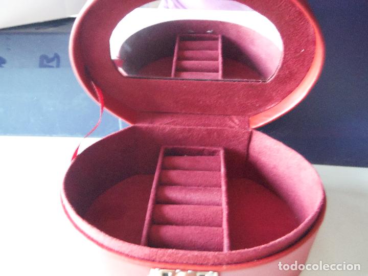 Joyeria: CAJA JOYERO DE POLIPIEL COLOR ROJO - Foto 5