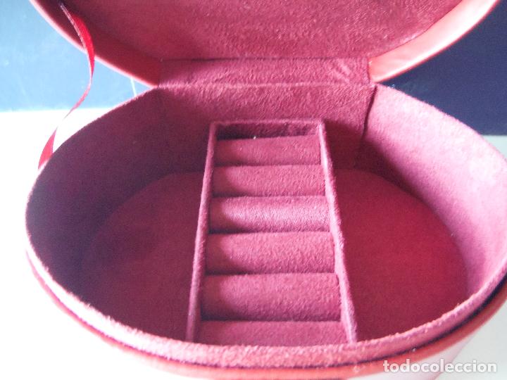 Joyeria: CAJA JOYERO DE POLIPIEL COLOR ROJO - Foto 6