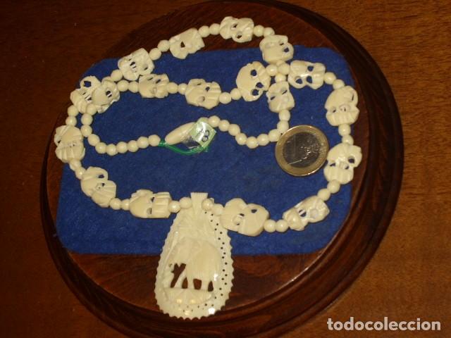 Joyeria: COLLAR DE HUESO TALLADO. - Foto 1