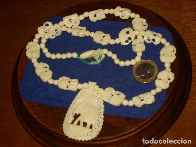 Joyeria: COLLAR DE HUESO TALLADO. - Foto 2