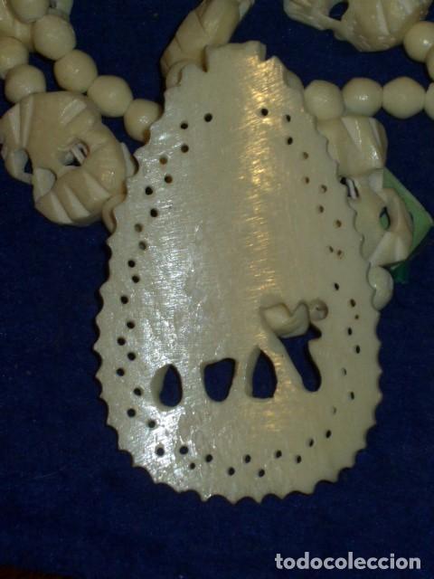 Joyeria: COLLAR DE HUESO TALLADO. - Foto 5