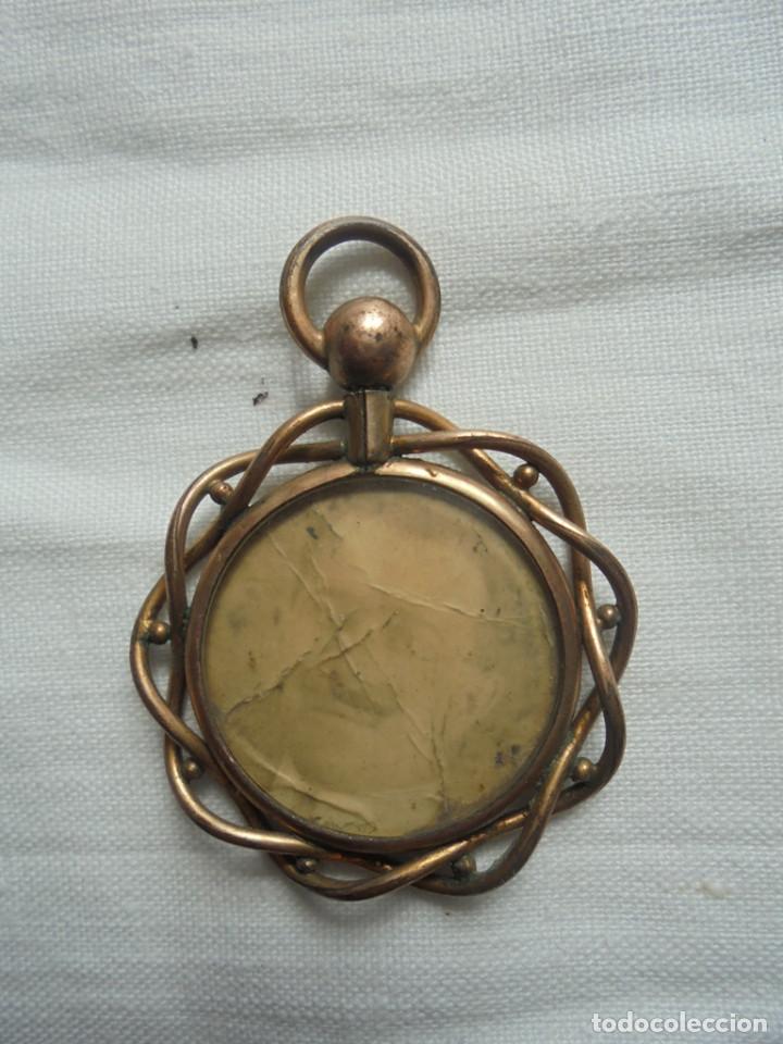 Joyeria: Colgante antiguo con retrato se&ntilde;ora - Foto 2