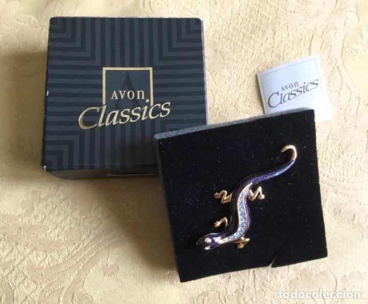 Joyeria: BROCHE VINTAGE DE AVON CLASSICS SALAMANDRA - Foto 4