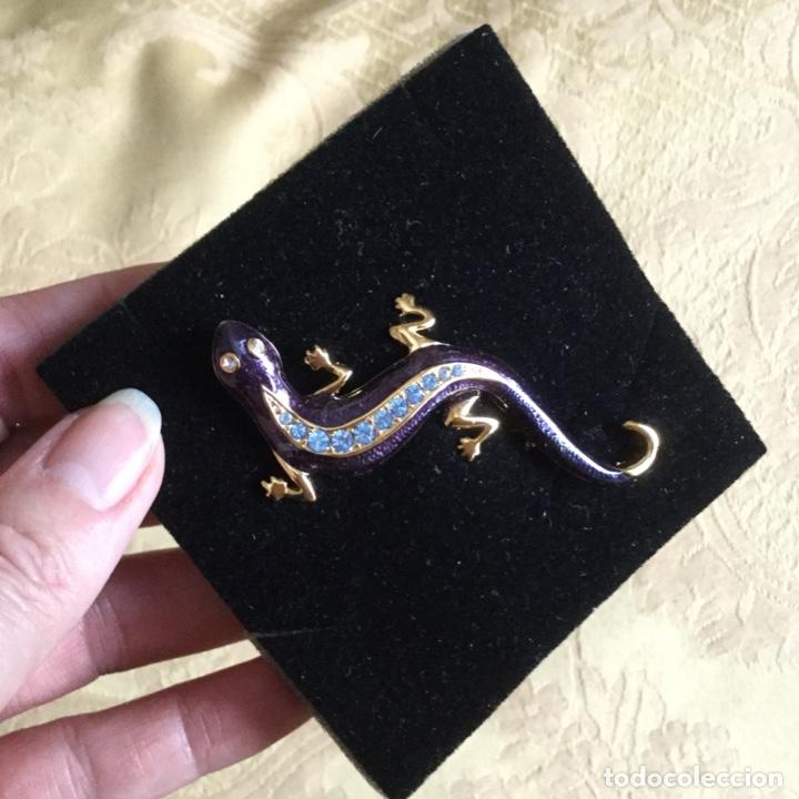 Joyeria: BROCHE VINTAGE DE AVON CLASSICS SALAMANDRA - Foto 8