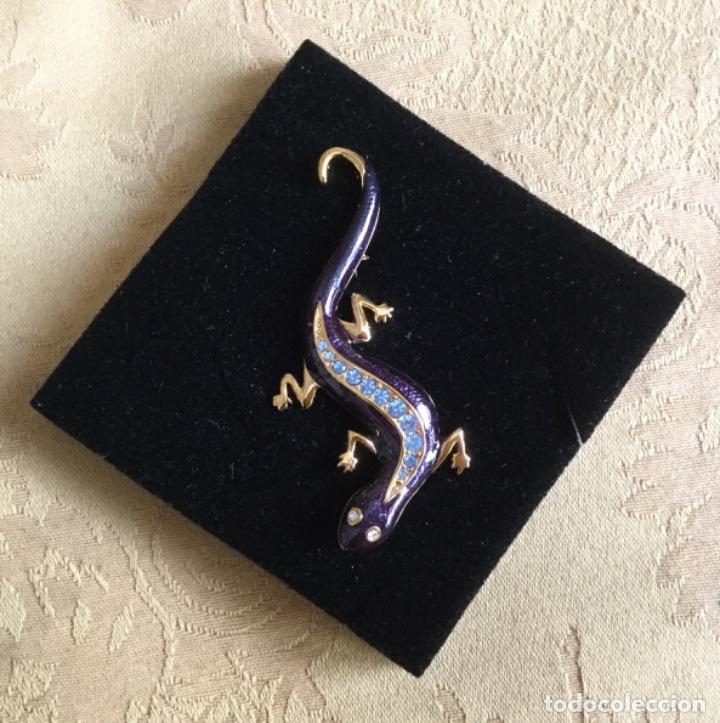 Joyeria: BROCHE VINTAGE DE AVON CLASSICS SALAMANDRA - Foto 10