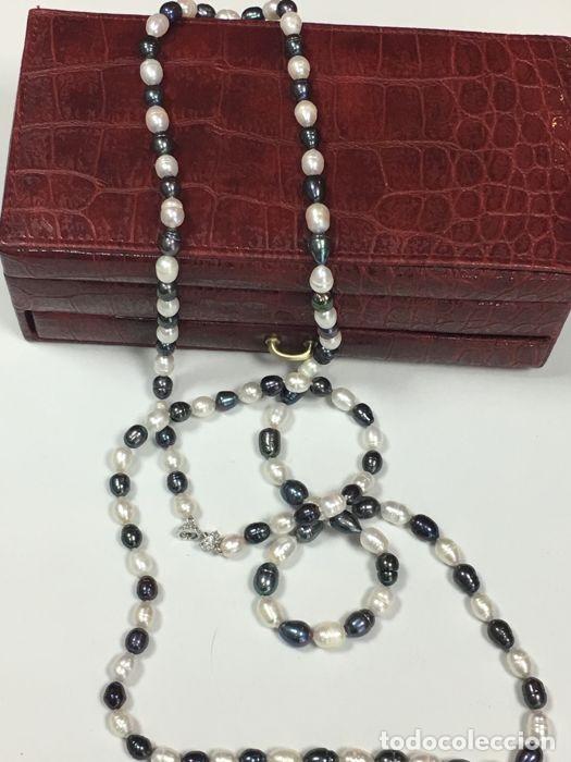 Joyeria: Collar de Perlas Tahitianas con gran brillo. - Foto 1