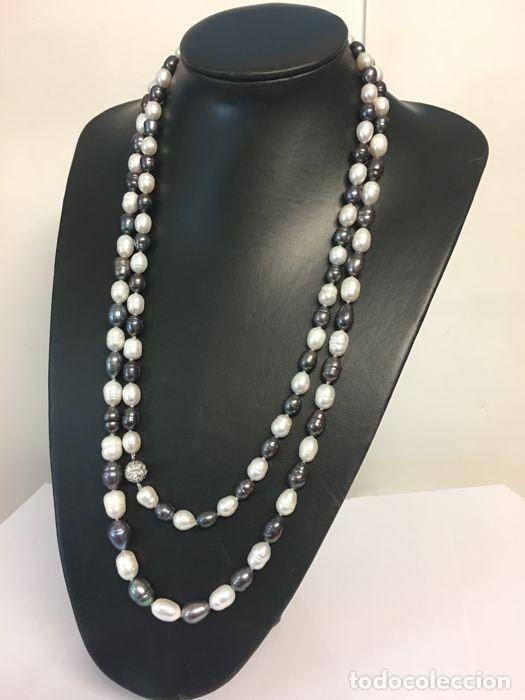 Joyeria: Collar de Perlas Tahitianas con gran brillo. - Foto 3