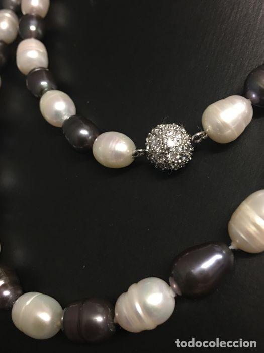 Joyeria: Collar de Perlas Tahitianas con gran brillo. - Foto 5