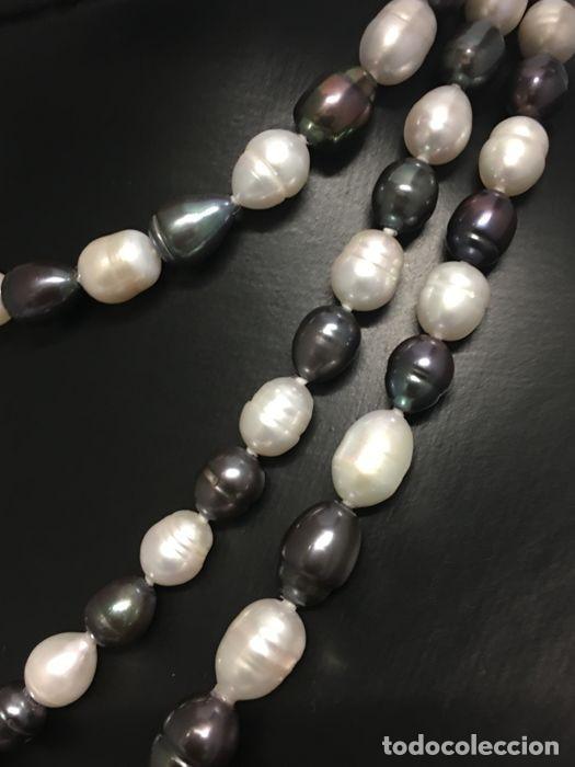 Joyeria: Collar de Perlas Tahitianas con gran brillo. - Foto 7