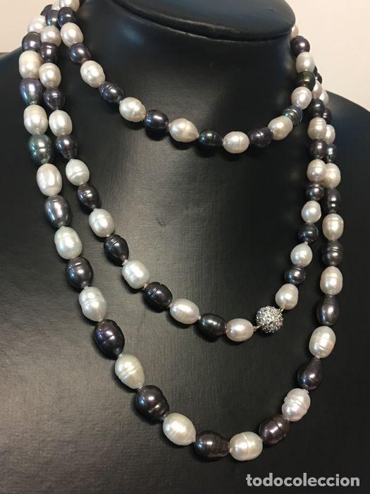 Joyeria: Collar de Perlas Tahitianas con gran brillo. - Foto 8