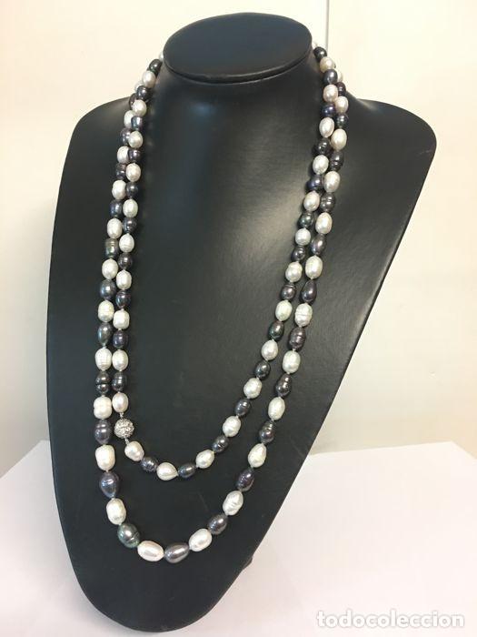 Joyeria: Collar de Perlas Tahitianas con gran brillo. - Foto 9