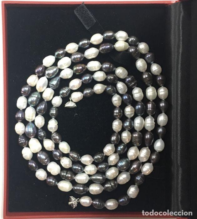 Joyeria: Collar de Perlas Tahitianas con gran brillo. - Foto 11