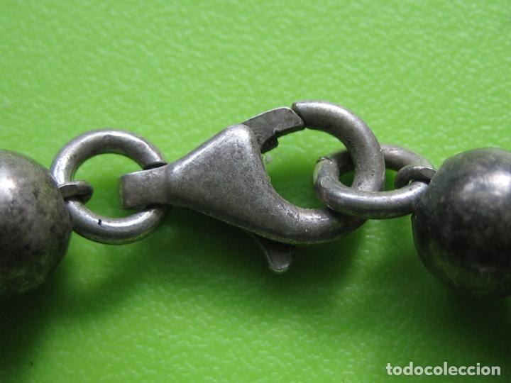 Joyeria: Antigua pulsera de plata - Foto 2