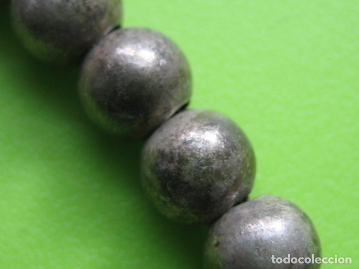 Joyeria: Antigua pulsera de plata - Foto 4