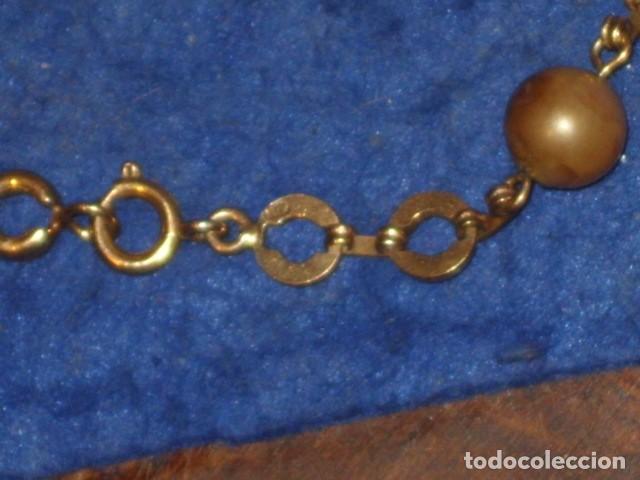 Joyeria: PULSERA CHAPADA CON PERLAS.CON CONTRASTE. - Foto 3