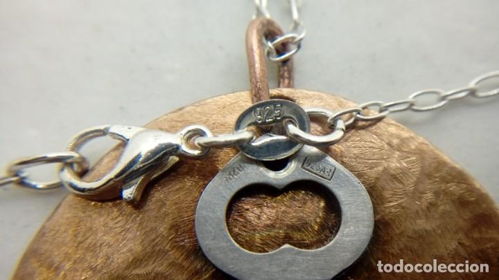 Joyeria: COLGANTE DE COBRE CON PLATA 7 - Foto 4