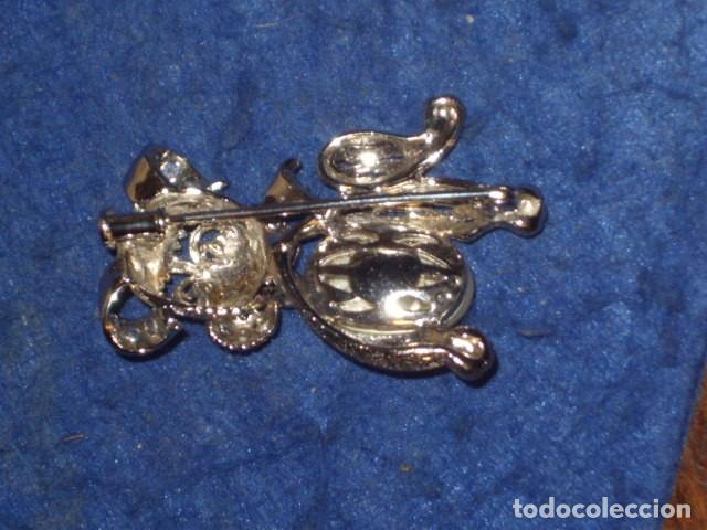 Joyeria: BROCHE RODIADO PERRO CON PERLA.VINTAGE. - Foto 7