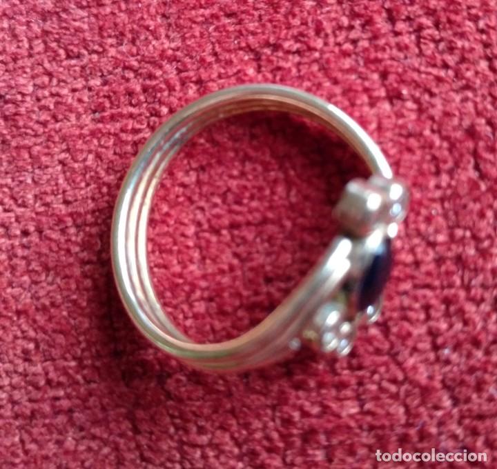 Joyeria: ANILLO DE PLATA DORADA DIAMETRO 1,7 CM (APROX) - Foto 3