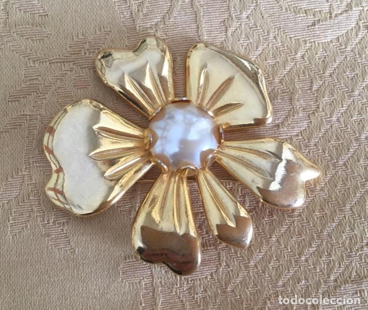 Joyeria: BROCHE VINTAGE CON FORMA DE FLOR - Foto 1