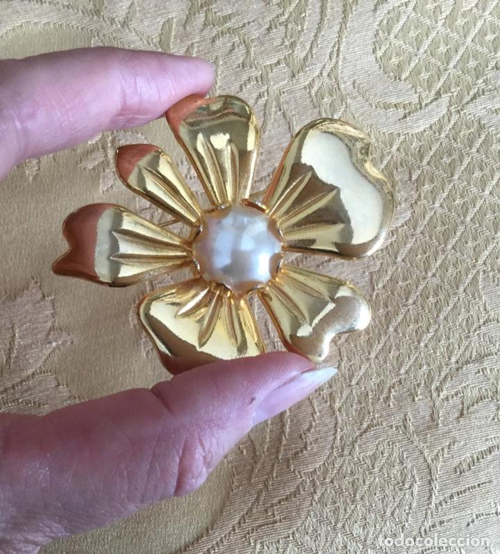 Joyeria: BROCHE VINTAGE CON FORMA DE FLOR - Foto 2