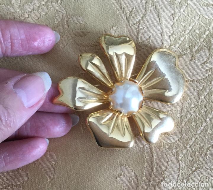 Joyeria: BROCHE VINTAGE CON FORMA DE FLOR - Foto 3