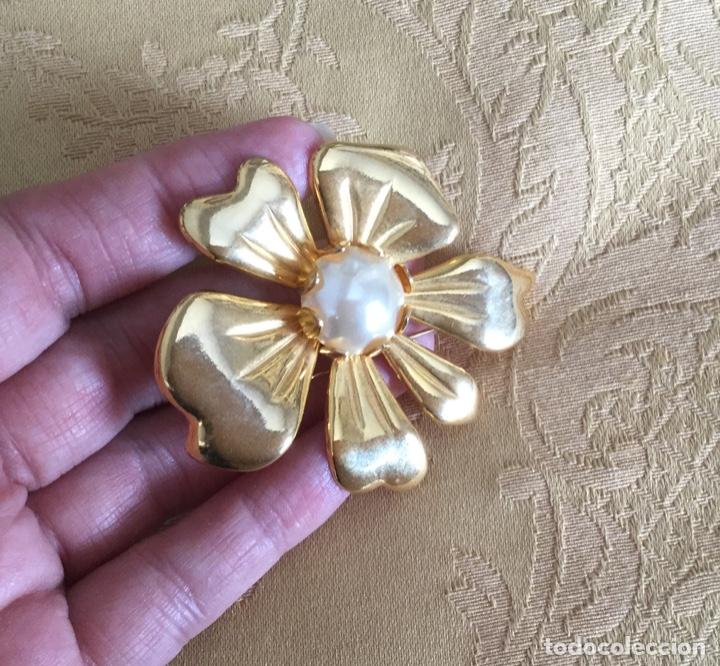 Joyeria: BROCHE VINTAGE CON FORMA DE FLOR - Foto 5