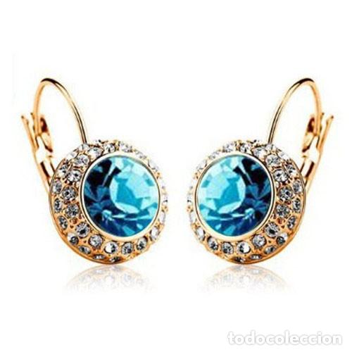 Joyeria: PENDIENTES ZARCILLOS CON CIRCONITAS. - Foto 1