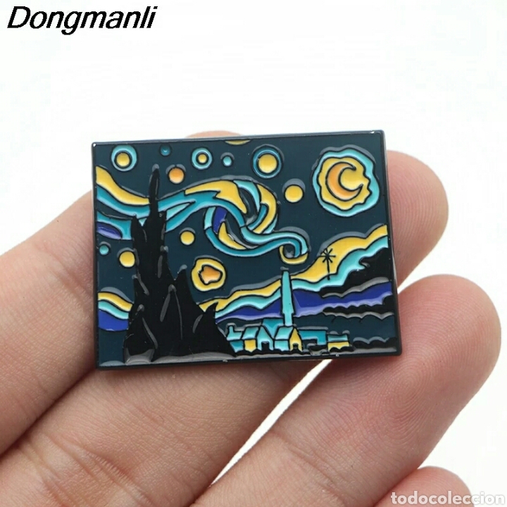 Joyeria: Broche noche estrellada Van Gogh - Foto 1