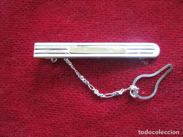 Joyeria: PASADOR DE CORBATA DE PLATA DE LEY PUNZONADO SIN USO - Foto 2