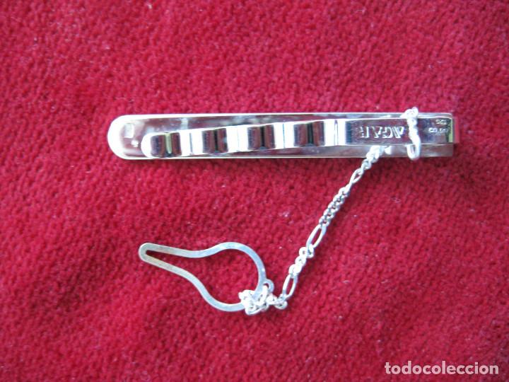Joyeria: PASADOR DE CORBATA DE PLATA DE LEY PUNZONADO SIN USO - Foto 3