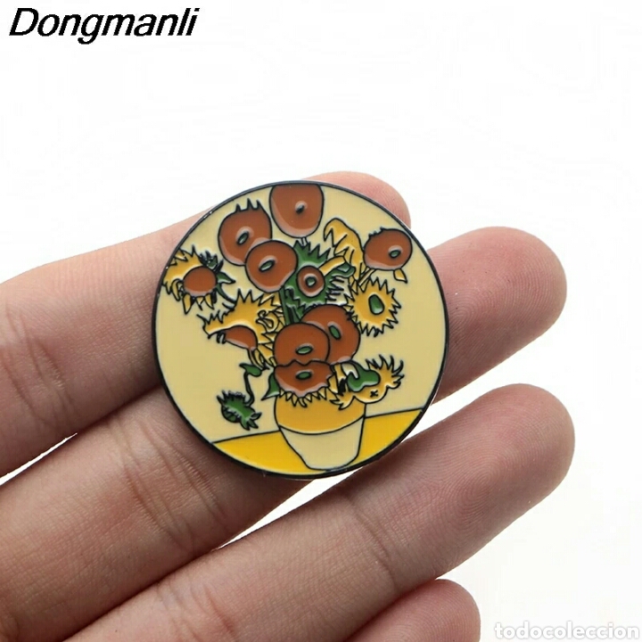 Joyeria: Broche los girasoles Van Gogh - Foto 2