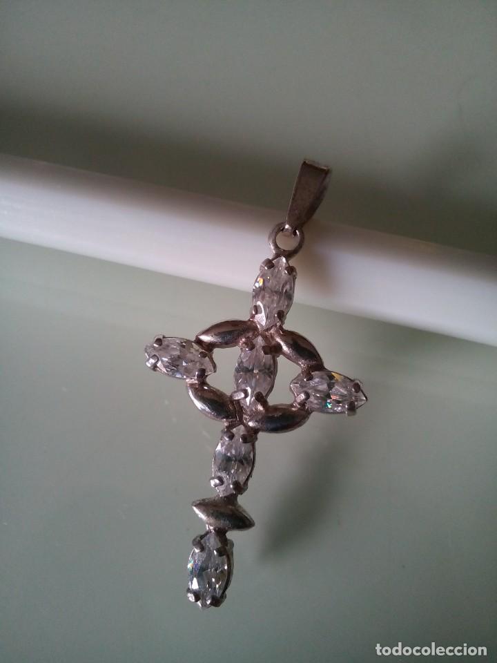 Joyeria: Cruz de plata y pedreria - Foto 2