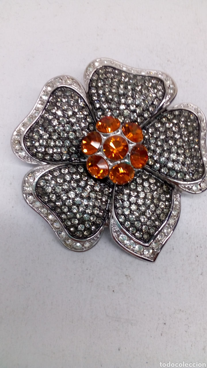 Joyeria: Broche bisuter&iacute;a con engastado - Foto 1