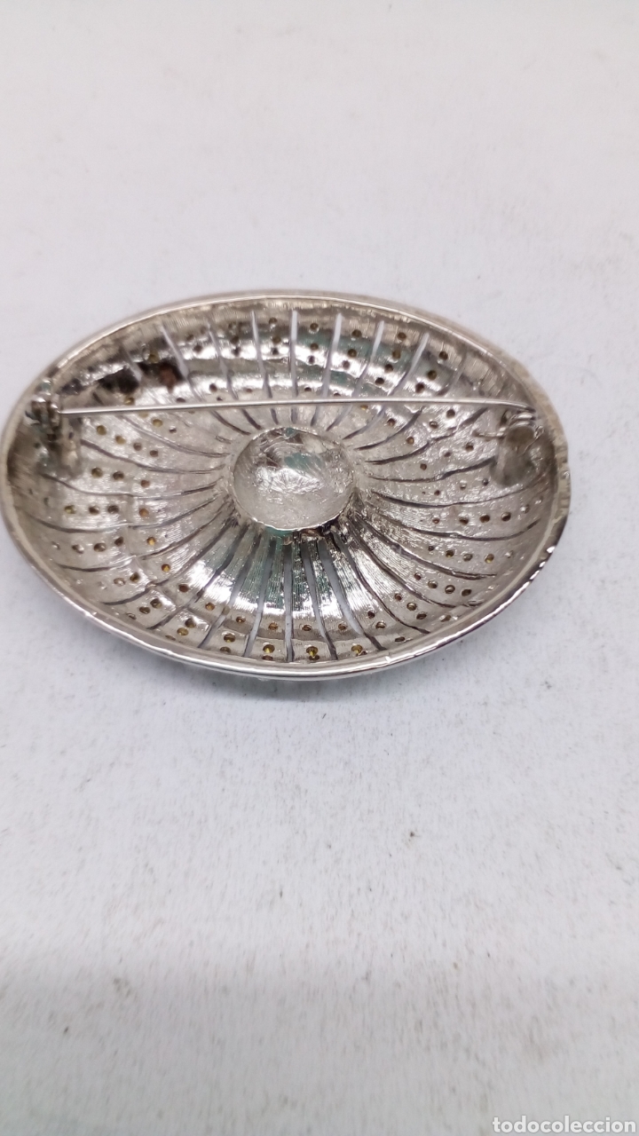 Joyeria: Broche Rodiado con engastado /B69 - Foto 2