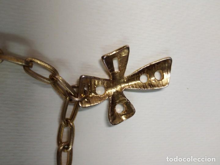 Joyeria: Pulsera dorada con tres cruces - Foto 5