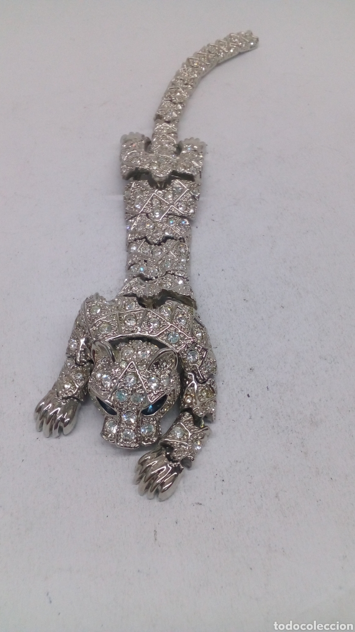 Joyeria: Broche articulado con bonito engastado - Foto 1