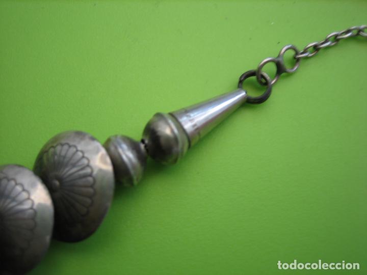 Joyeria: Antiguo collar en plata - Foto 6