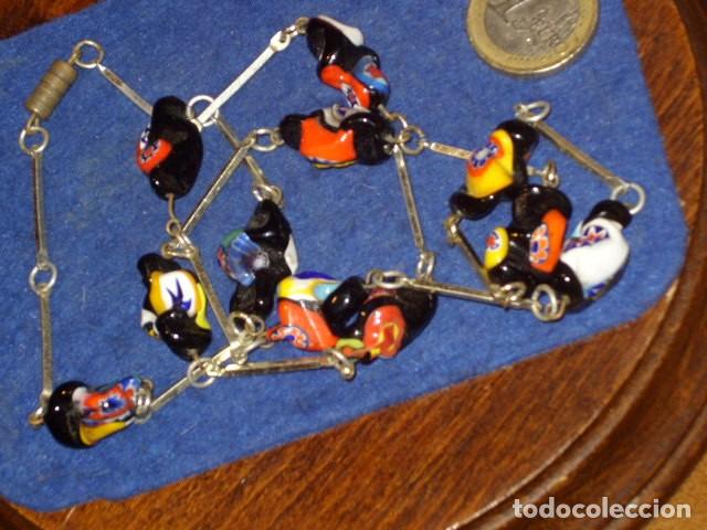 Joyeria: COLLAR DE CRISTAL DE MURANO VENECIANO. - Foto 5