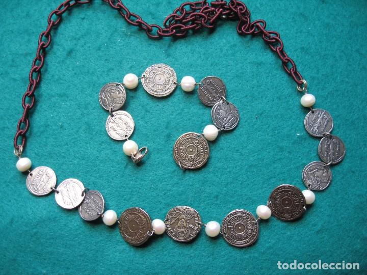 Joyeria: COLLAR Y PULSERA DE PLATA Y PERLAS - Foto 2